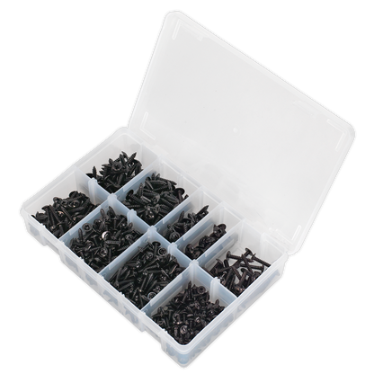 Sealey 700pc Self Tapping Flanged Head Screw Assortment AB066STBK