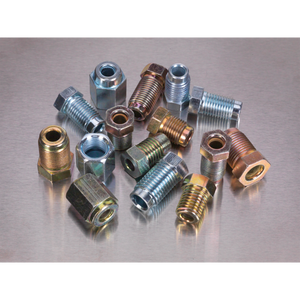Sealey 200pc Brake Pipe Nut Assortment - Metric & Imperial AB068BPN