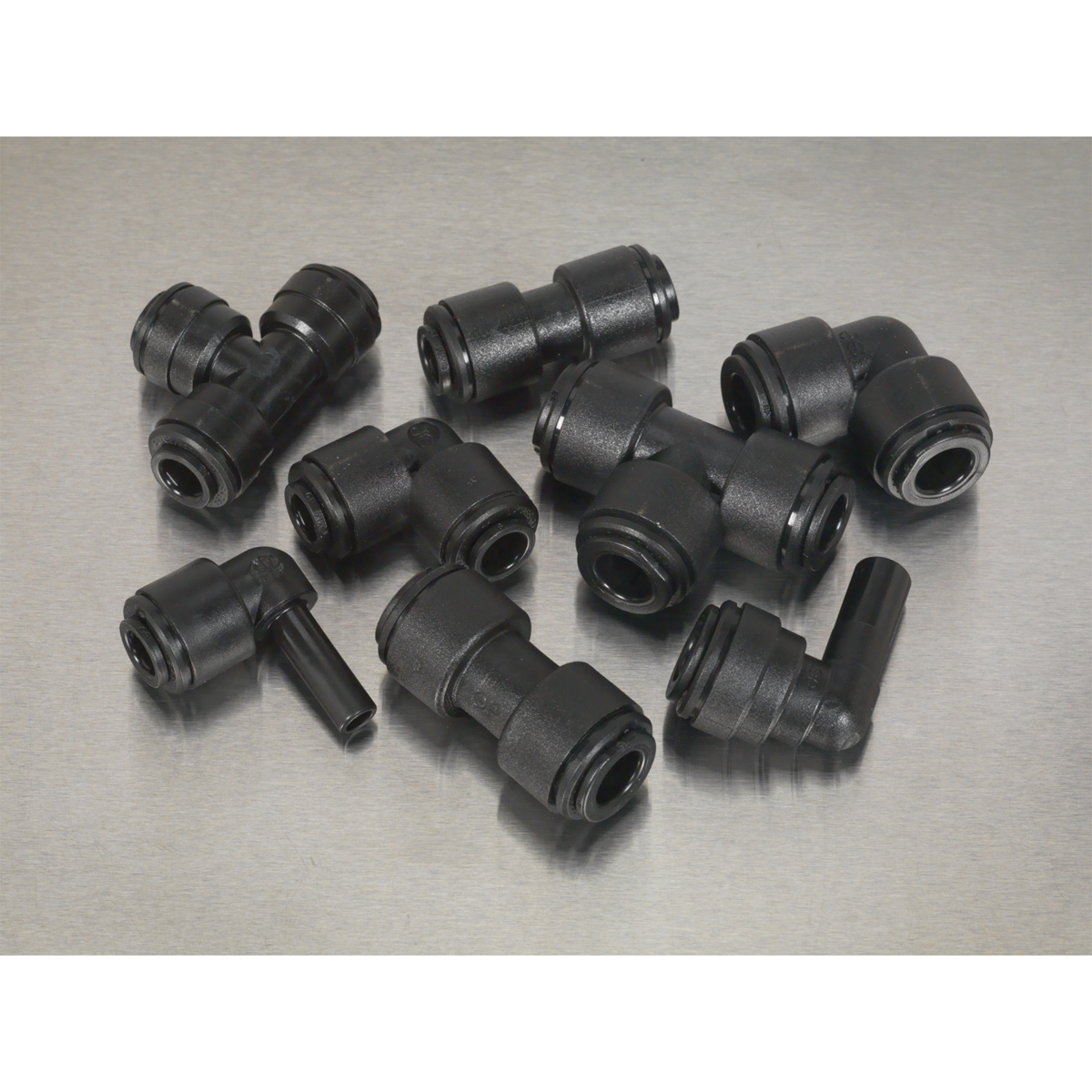 Sealey 32pc Speedfit® Pneumatic Coupling Assortment - Ø6 & Ø8mm Metric AB069JG