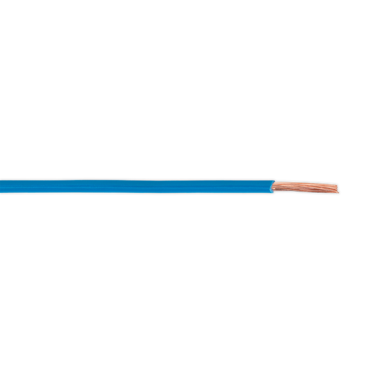 Sealey 50m 28/0.30mm Thin Wall Automotive Cable - Blue AC2830BU