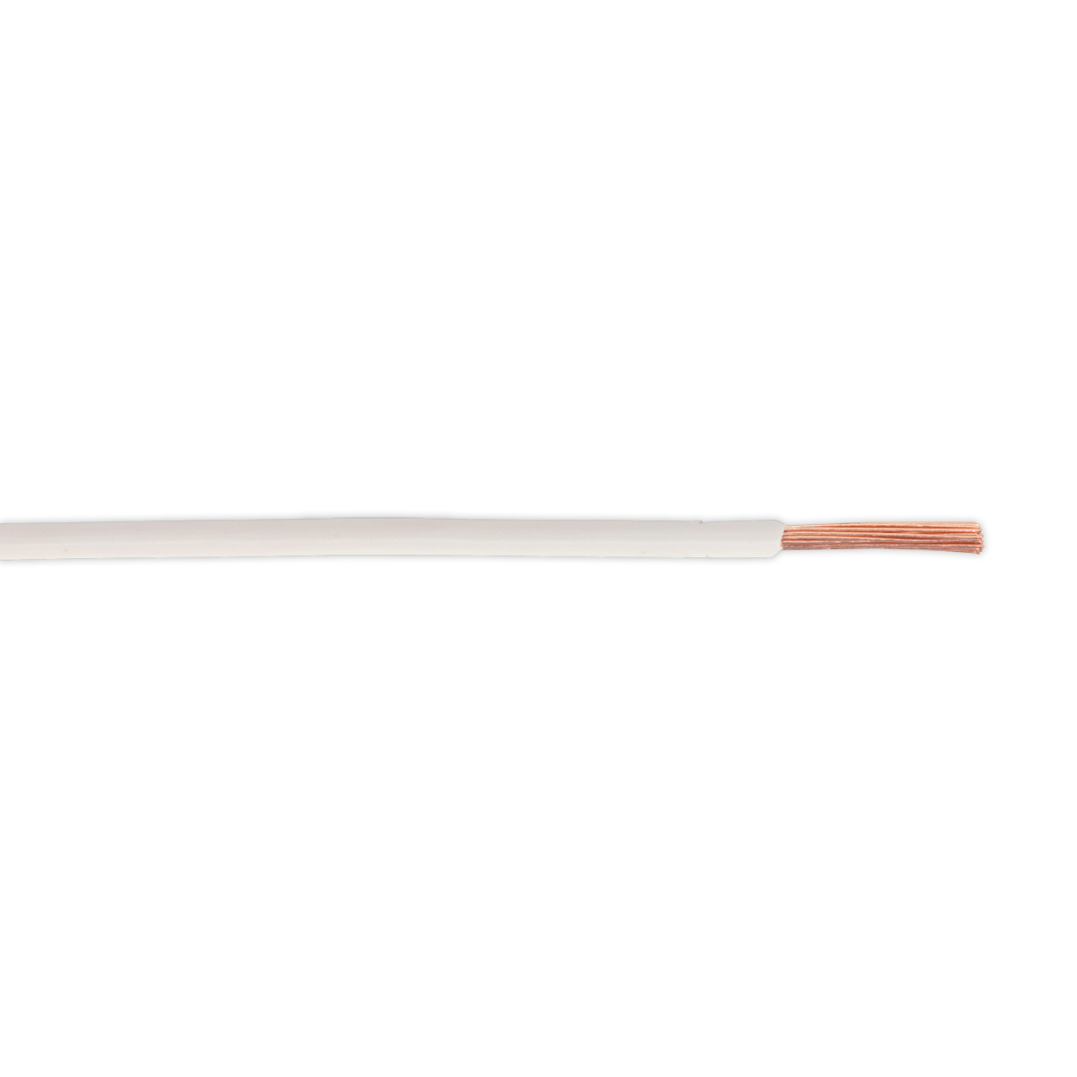 Sealey 50m 28/0.30mm Thin Wall Automotive Cable - White AC2830WH