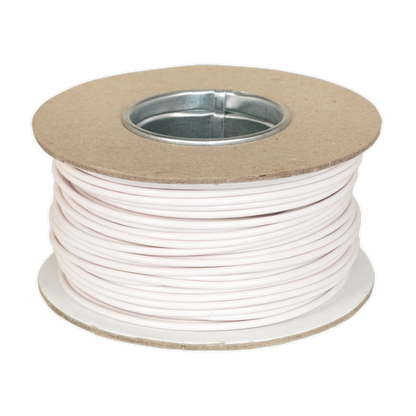 Sealey 50m 28/0.30mm Thin Wall Automotive Cable - White AC2830WH