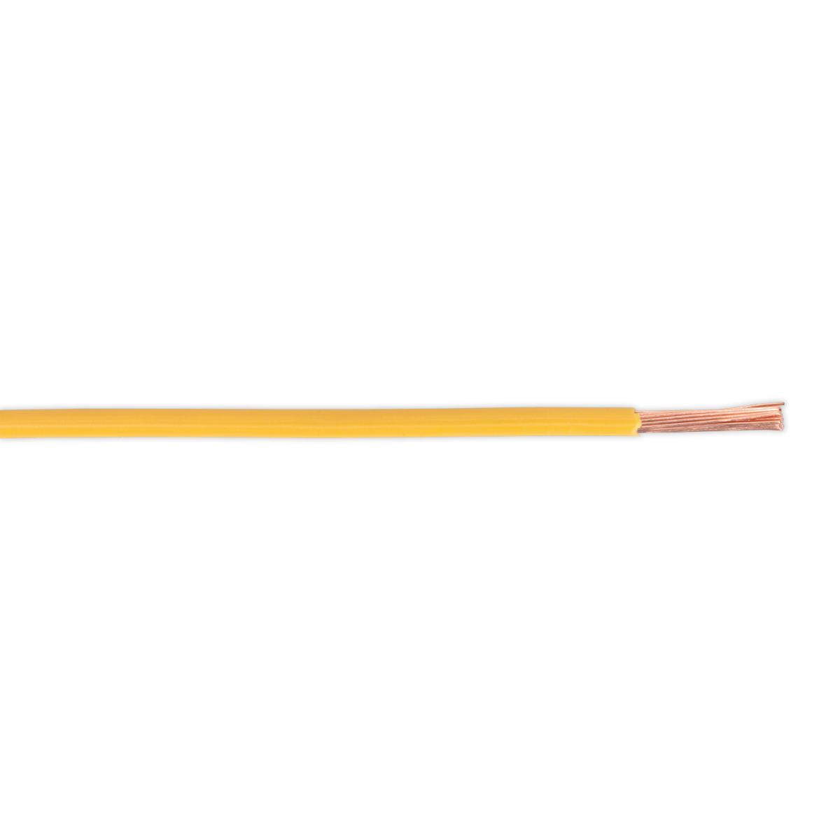 Sealey 50m 28/0.30mm Thin Wall Automotive Cable - Yellow AC2830YE