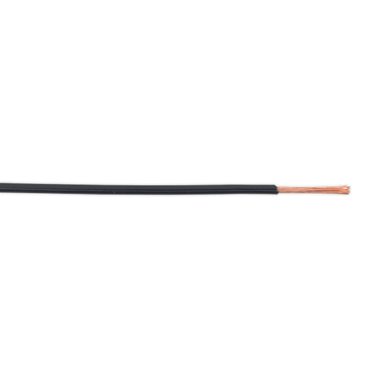Sealey 50m 32/0.20mm Thin Wall Automotive Cable - Black AC3220BK