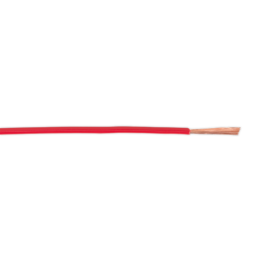 Sealey 50m 32/0.20mm Thin Wall Automotive Cable - Red AC3220RE