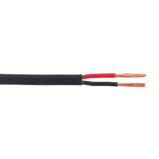Sealey 30m 32/0.20mm Thin Wall Flat Twin Automotive Cable - Black AC3220TWTN