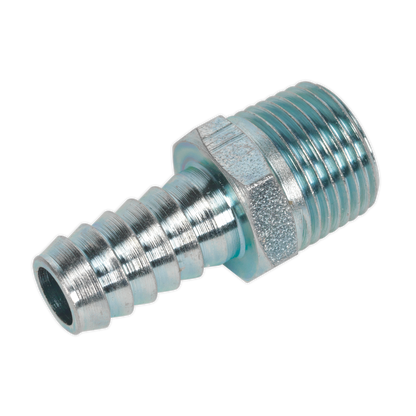 Sealey Screwed Tailpiece Male 3/8"BSPT - 3/8" Hose - Pack of 5 AC41