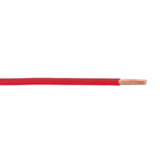 Sealey 30m 44/0.30mm Thin Wall Automotive Cable - Red AC4430RE