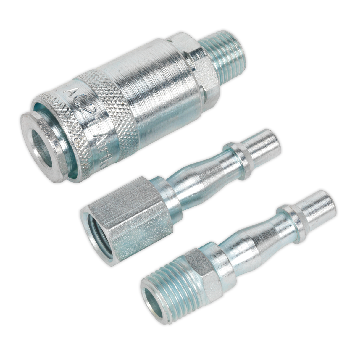 Sealey 1/4"BSP Air Tool Coupling Kit AC60