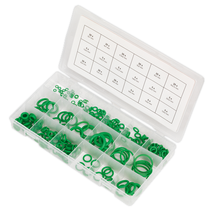 Sealey 225pc Air Conditioning Rubber O-Ring Assortment - Metric ACOR225