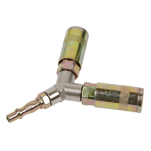Sealey Twin Coupling - Y-Adaptor ACX55