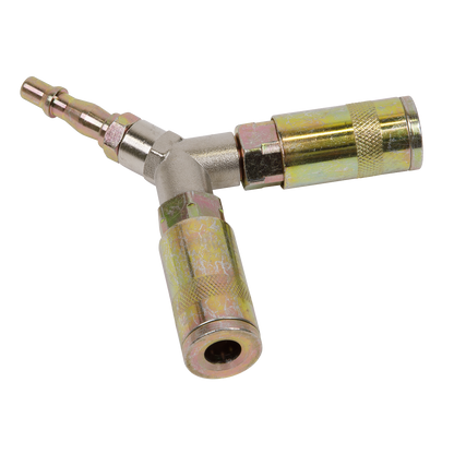 Sealey Twin Coupling - Y-Adaptor ACX55