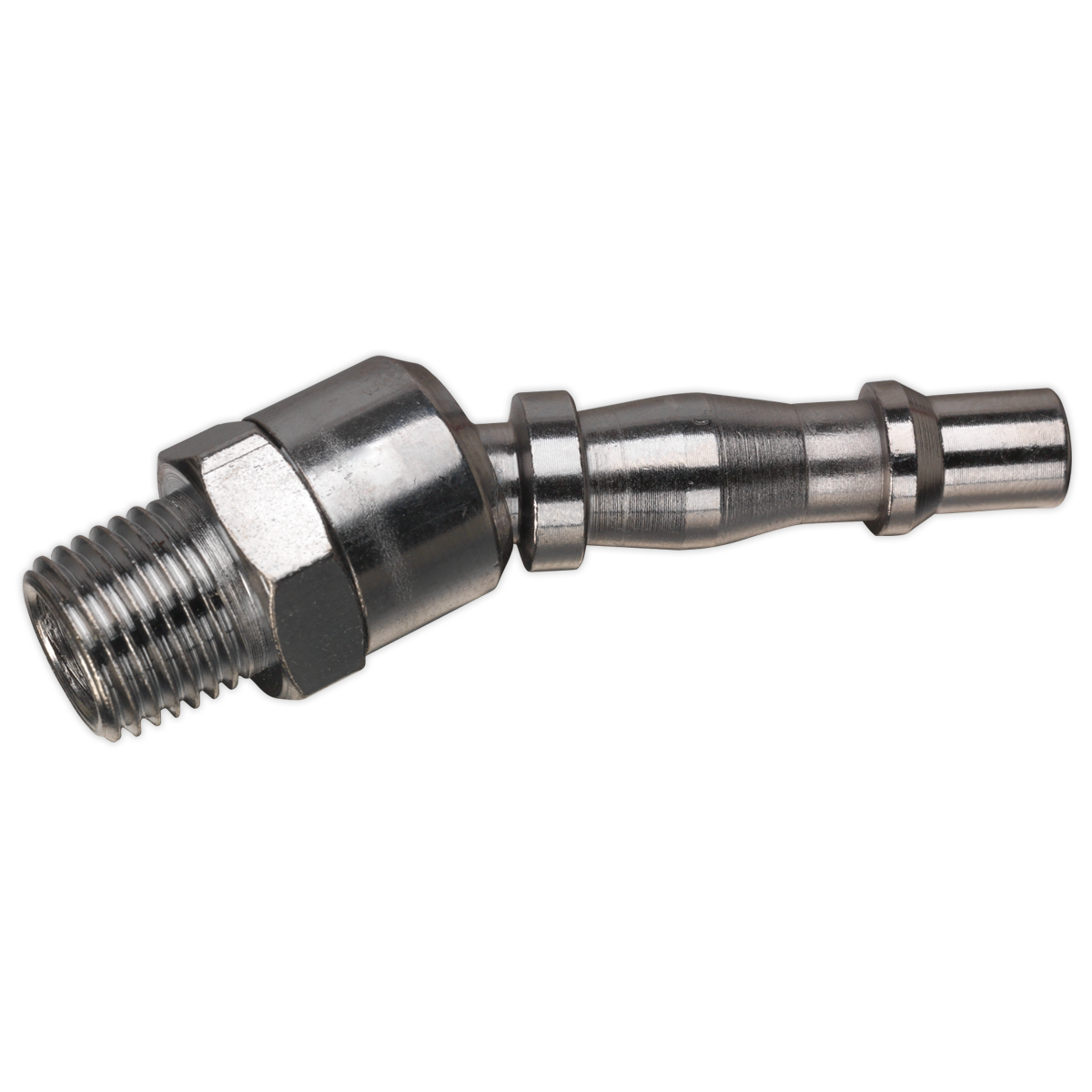 Sealey 1/4"BSPT Swivel Screwed Male Adaptor ACX90