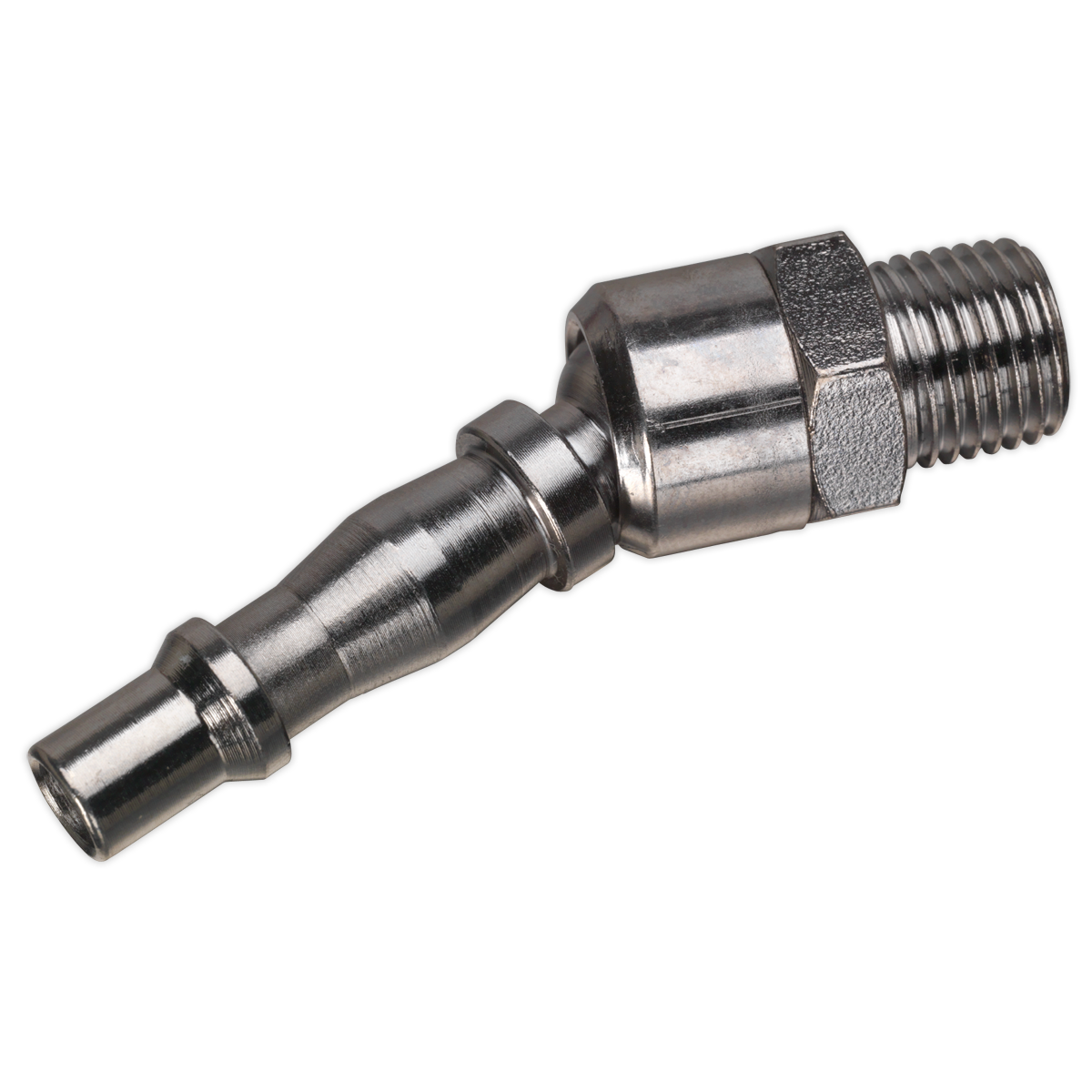 Sealey 1/4"BSPT Swivel Screwed Male Adaptor ACX90