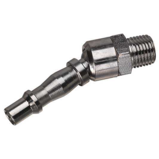 Sealey 1/4"BSPT Swivel Screwed Male Adaptor ACX90
