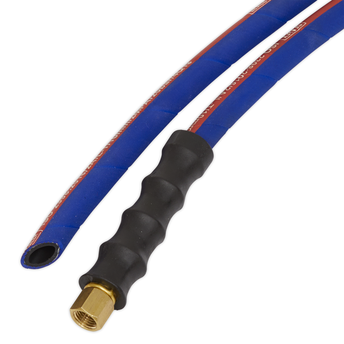Sealey 10m x Ø8mm Extra-Heavy-Duty Air Hose with 1/4"BSP Unions AH10R