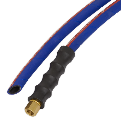 Sealey 10m x Ø8mm Extra-Heavy-Duty Air Hose with 1/4"BSP Unions AH10R