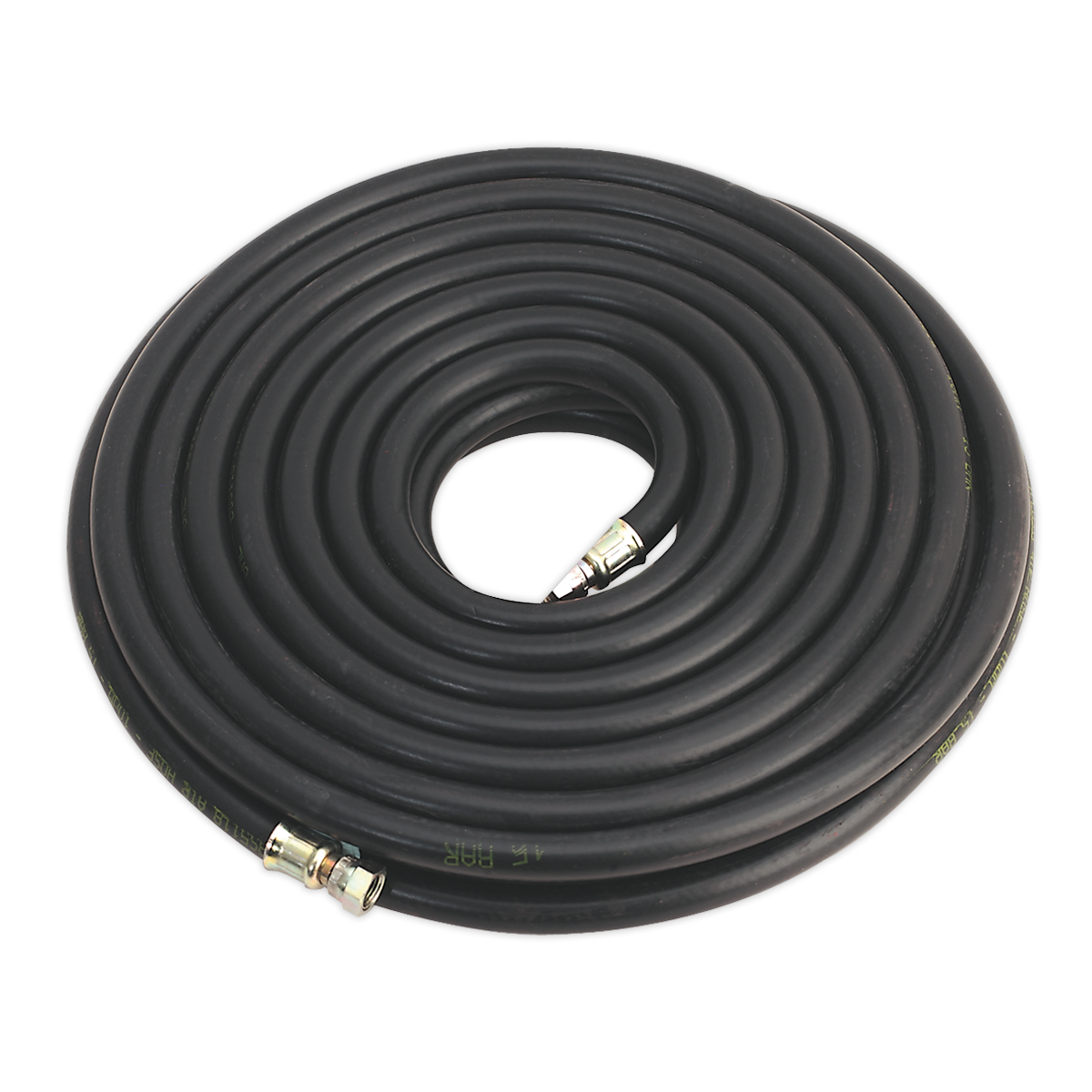Sealey 15m x Ø10mm Heavy-Duty Air Hose with 1/4"BSP Unions AH15RX/38