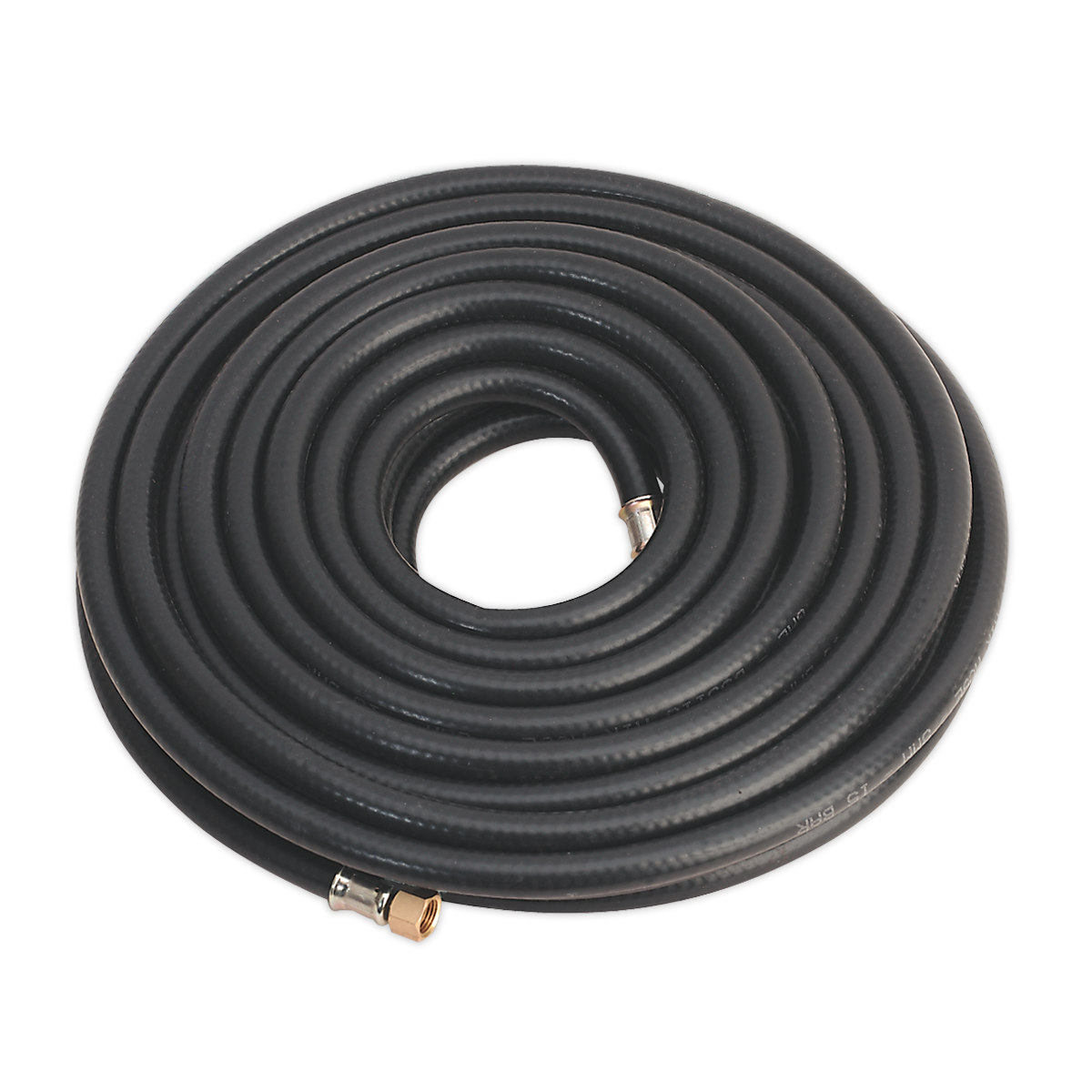 Sealey 15m x Ø8mm Heavy-Duty Air Hose with 1/4"BSP Unions AH15RX
