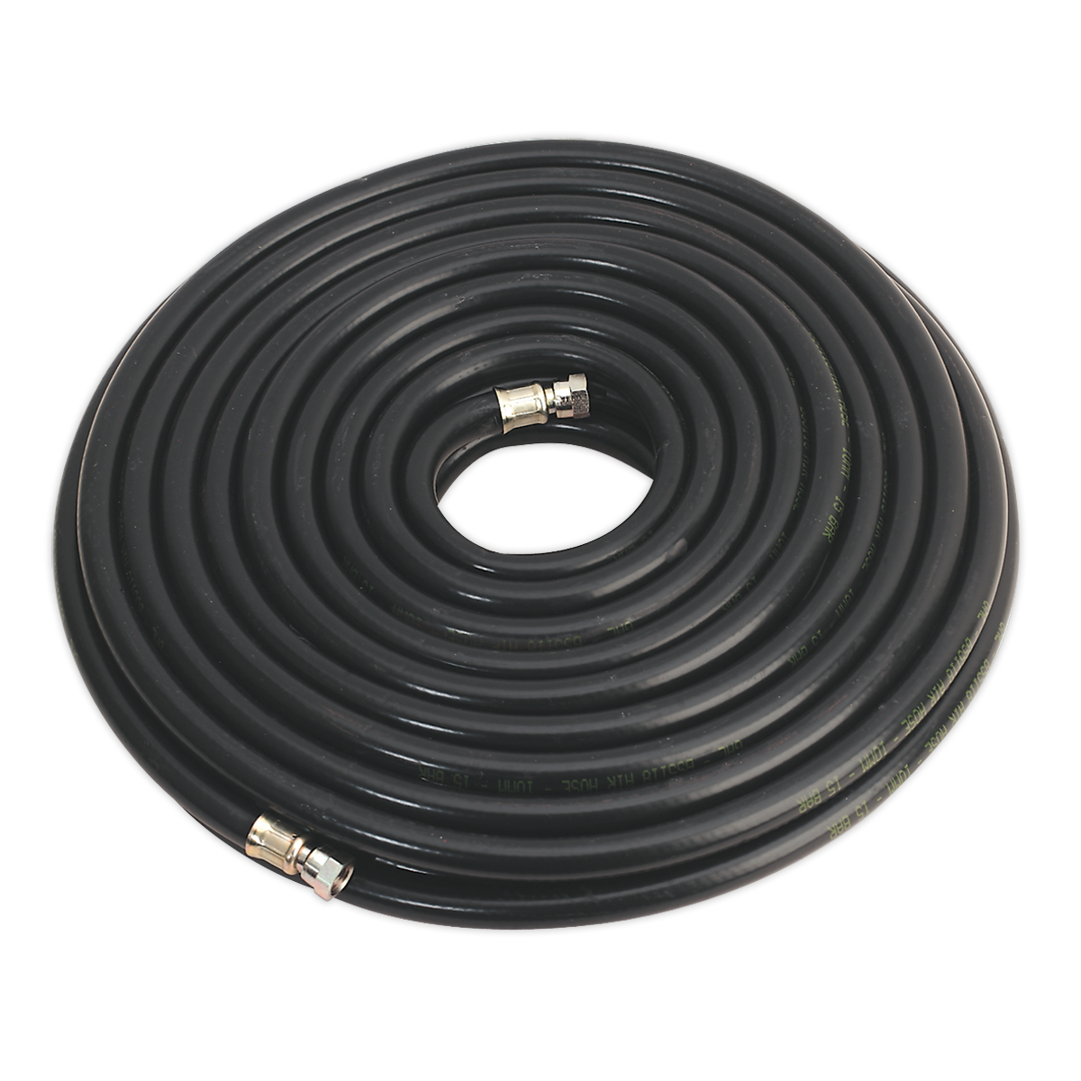 Sealey 20m x Ø10mm Heavy-Duty Air Hose with 1/4"BSP Unions AH20RX/38