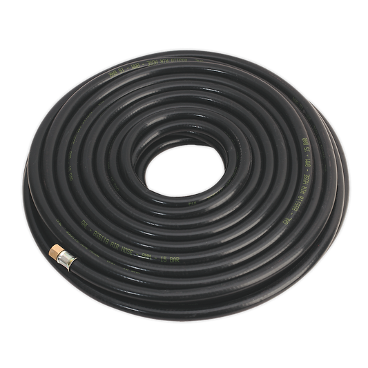 Sealey 20m x Ø8mm Heavy-Duty Air Hose with 1/4"BSP Unions AH20RX