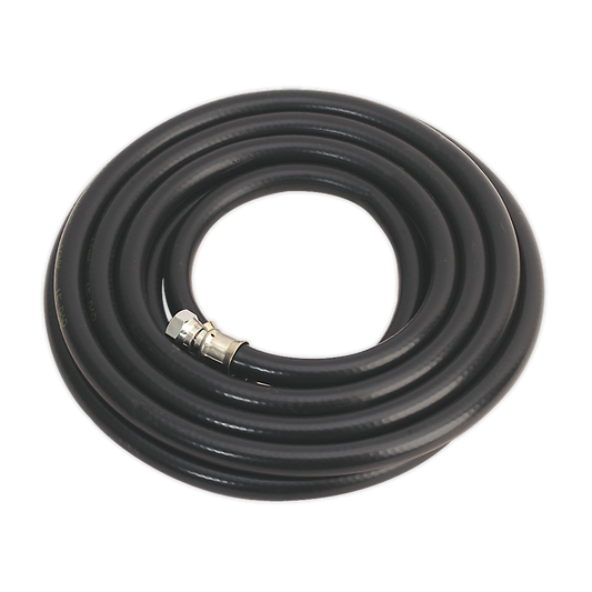 Sealey 5m x Ø10mm Heavy-Duty Air Hose with 1/4"BSP Unions AH5RX/38