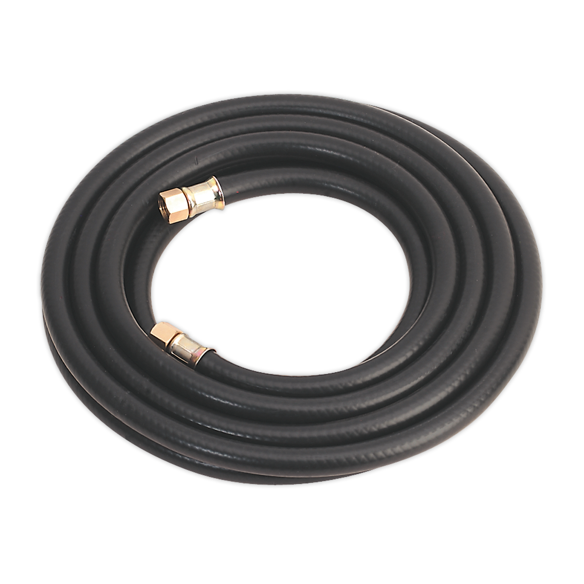 Sealey 5m x Ø8mm Heavy-Duty Air Hose with 1/4"BSP Unions AH5RX