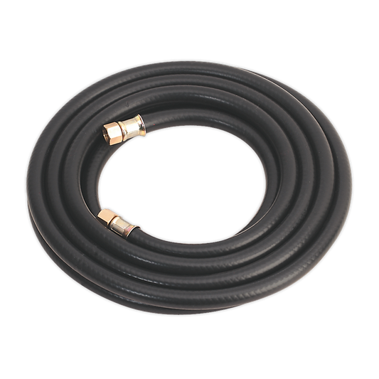 Sealey 5m x Ø8mm Heavy-Duty Air Hose with 1/4"BSP Unions AH5RX
