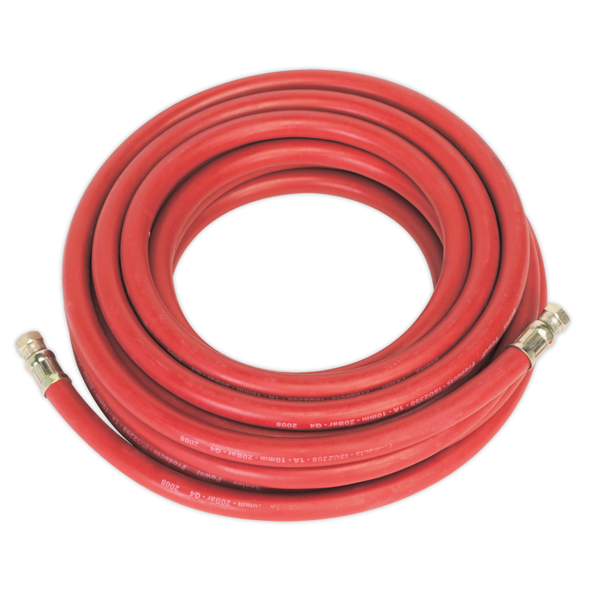 Sealey 10m x Ø10mm Air Hose with 1/4"BSP Unions AHC1038
