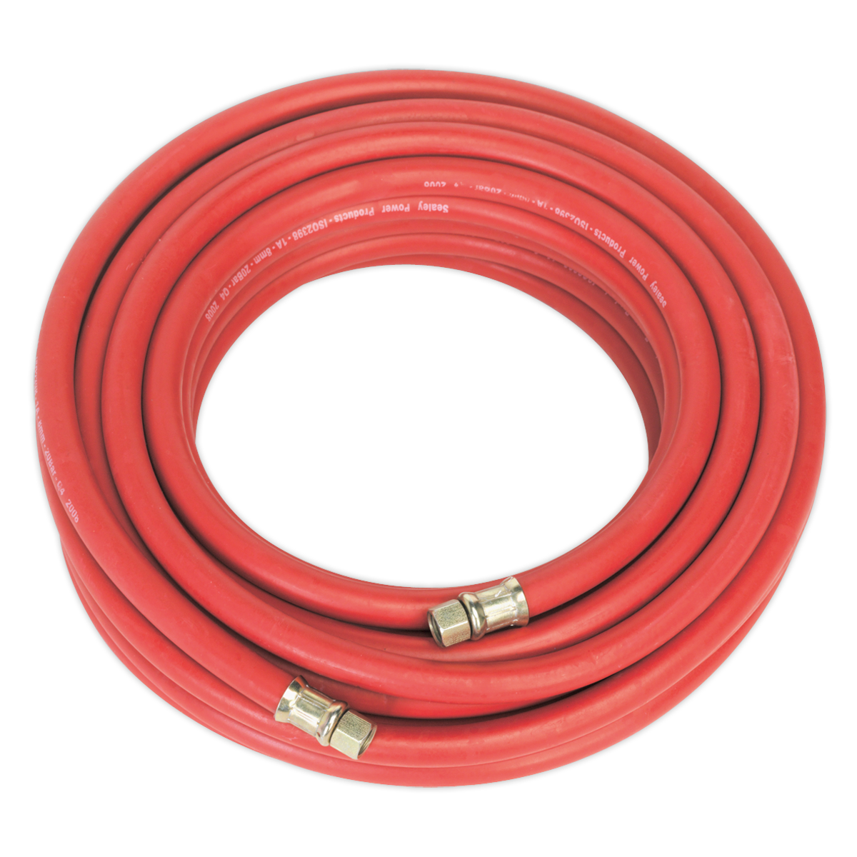 Sealey 15m x Ø8mm Air Hose with 1/4"BSP Unions AHC15
