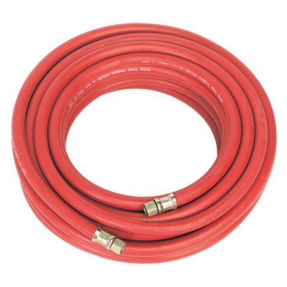 Sealey 15m x Ø8mm Air Hose with 1/4"BSP Unions AHC15