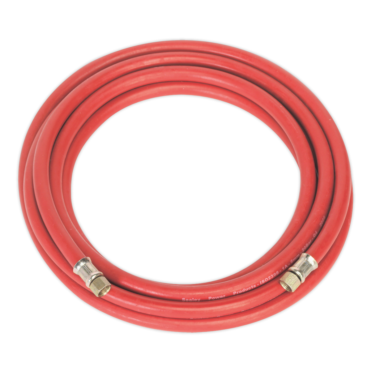Sealey 5m x Ø8mm Air Hose with 1/4"BSP Unions AHC5