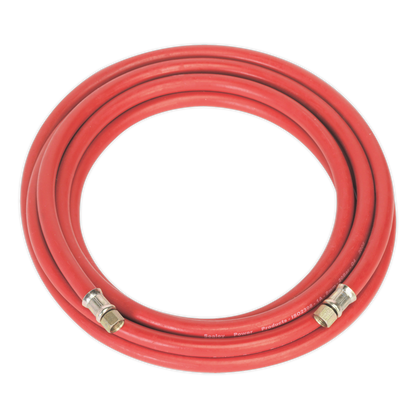 Sealey 5m x Ø8mm Air Hose with 1/4"BSP Unions AHC5