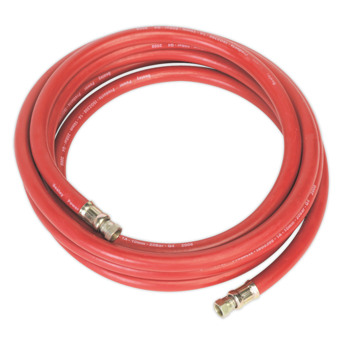 Sealey 5m x Ø10mm Air Hose with 1/4"BSP Unions AHC538