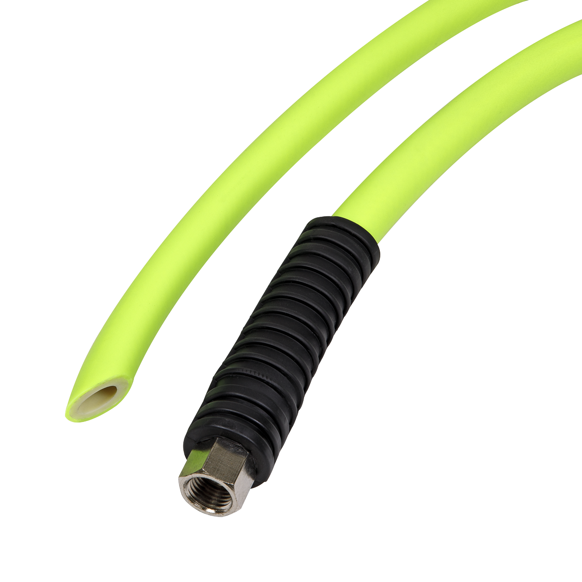 Sealey 10m x Ø8mm High-Visibility Hybrid Air Hose with 1/4"BSP Unions AHHC10G