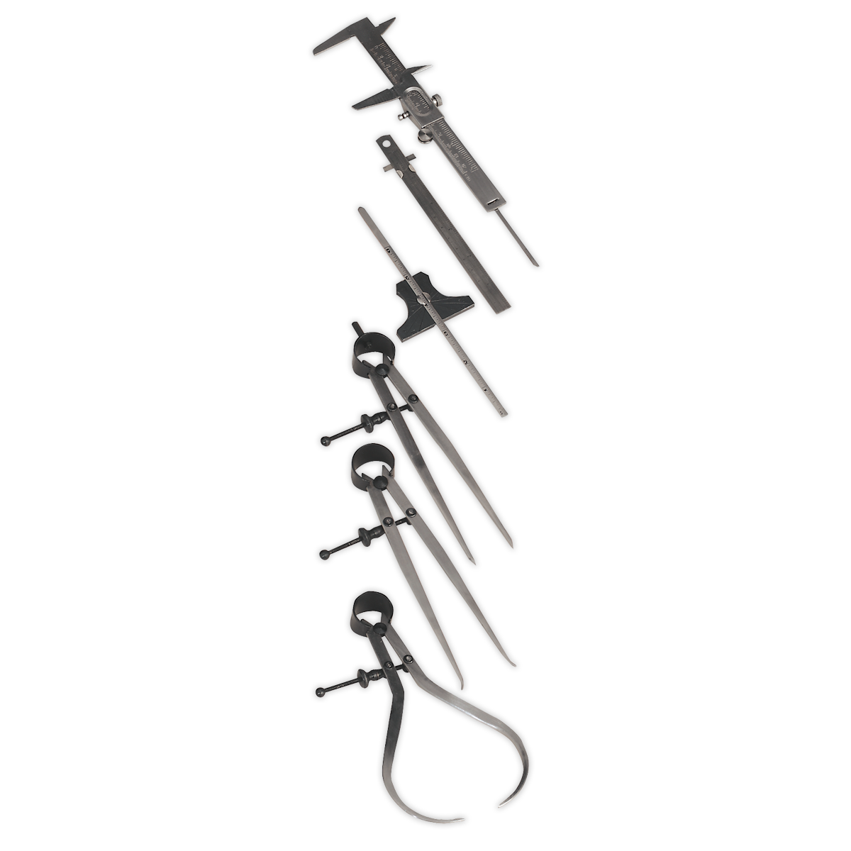 Sealey 6pc Professional Measuring Set AK10000