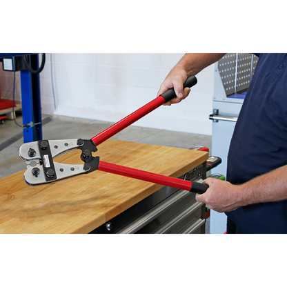 Sealey 10-120mm² Copper Lug Terminal Crimping Tool AK120B