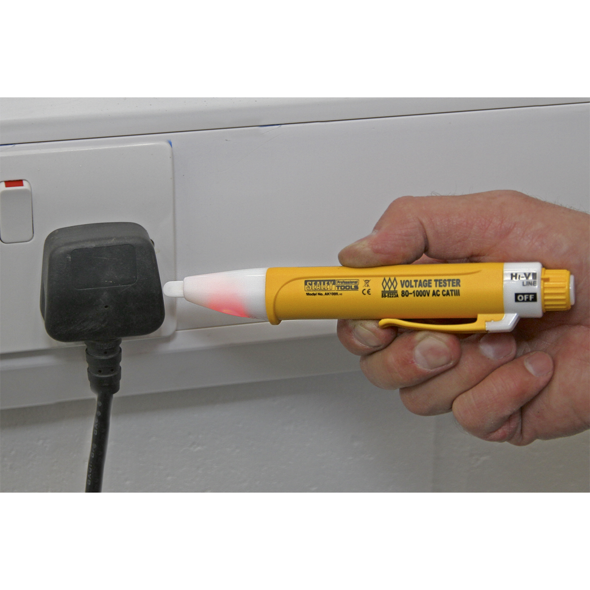 Sealey 80-1000V Non-Contact Voltage Detector AK1998