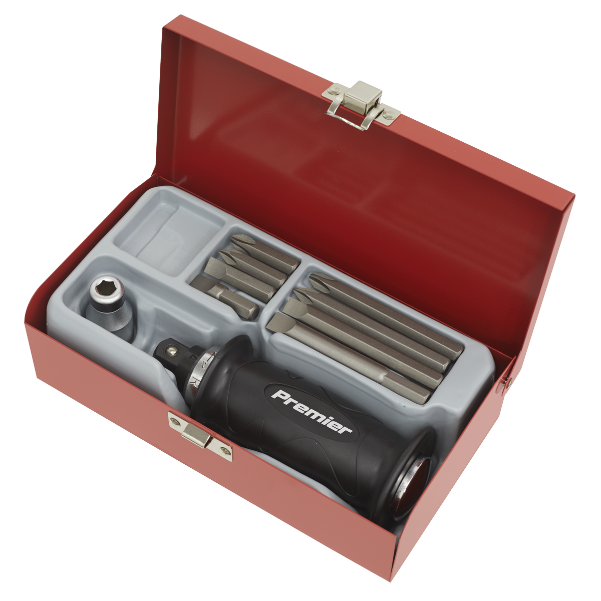 Sealey 10pc Impact Driver Set with Protection Grip AK2082