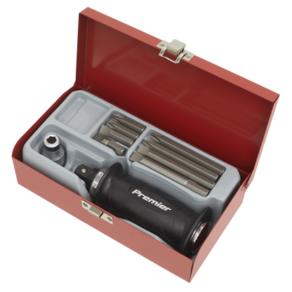 Sealey 10pc Impact Driver Set with Protection Grip AK2082