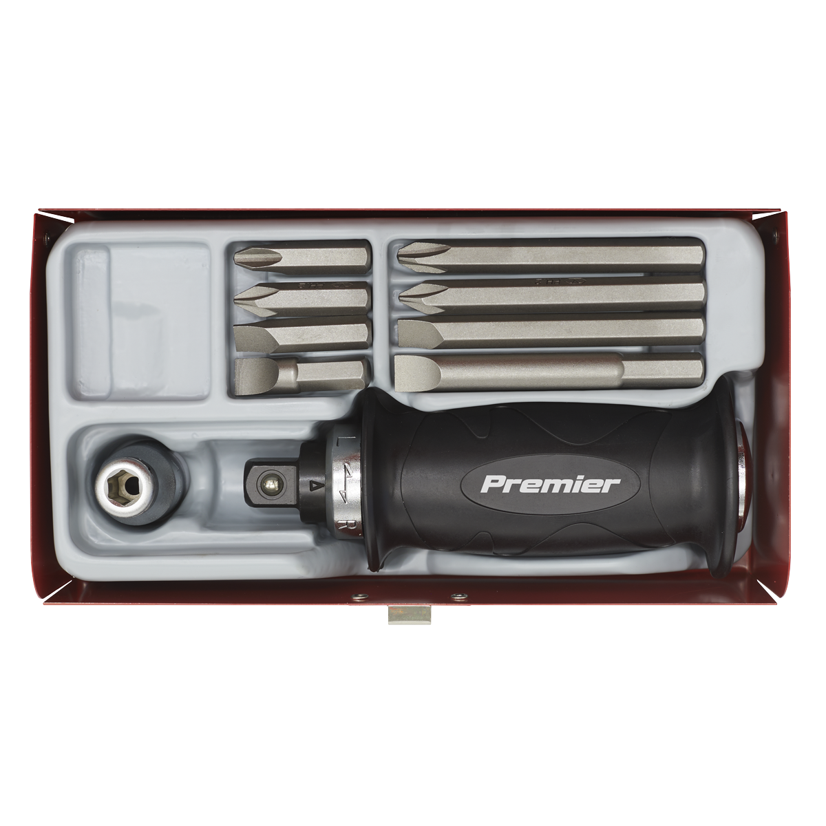 Sealey 10pc Impact Driver Set with Protection Grip AK2082