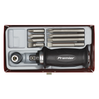 Sealey 10pc Impact Driver Set with Protection Grip AK2082
