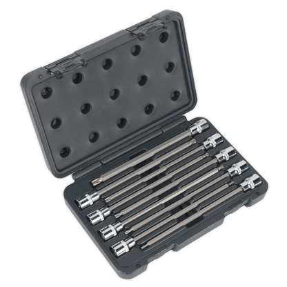 Sealey 9pc 3/8"Sq Drive TRX-Star* Socket Bit Set AK2186