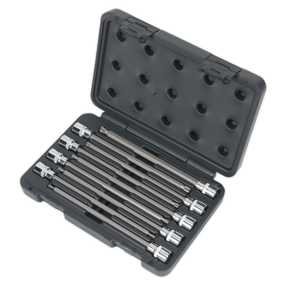 Sealey 9pc 3/8"Sq Drive TRX-Star* Socket Bit Set AK2186