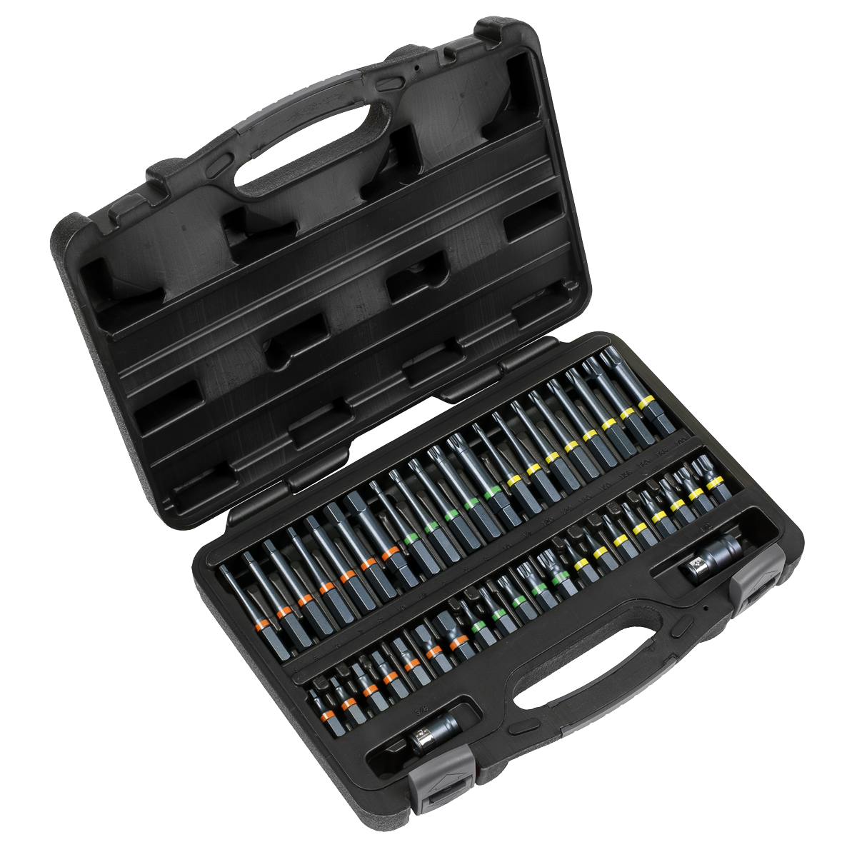 Sealey 42pc 3/8" & 1/2"Sq Drive Impact TRX-Star*/Hex/Spline Bit Set AK21901