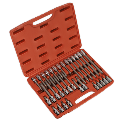 Sealey 32pc 1/2"Sq Drive TRX-Star* Socket Bit Set AK2194