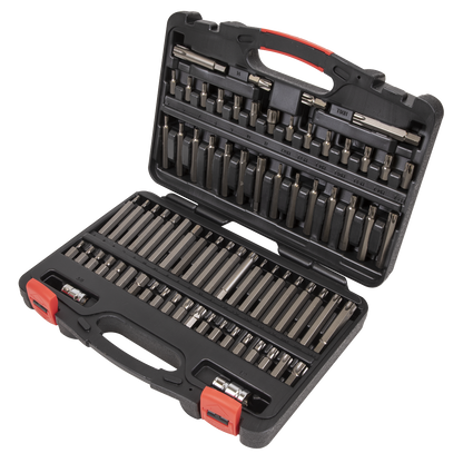 Sealey 74pc 3/8" & 1/2"Sq Drive TRX-Star*/Security TRX-Star*/Hex/Ribe/Spline Bit Set AK21974P