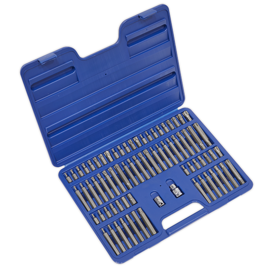 Sealey 74pc 3/8" & 1/2"Sq Drive TRX-Star*/Security TRX-Star*/Hex/Ribe/Spline Bit Set AK21974