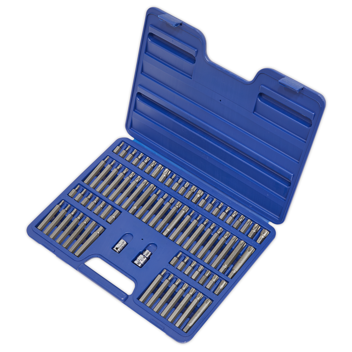 Sealey 74pc 3/8" & 1/2"Sq Drive TRX-Star*/Security TRX-Star*/Hex/Ribe/Spline Bit Set AK21974