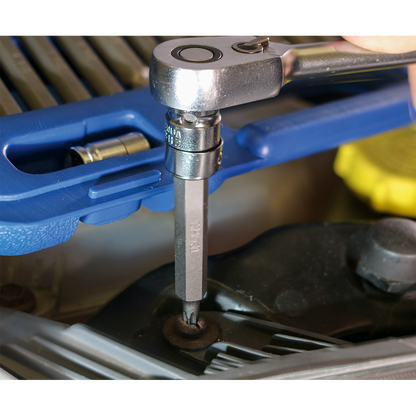 Sealey 42pc 3/8" & 1/2"Sq Drive TRX-Star*/Hex/Spline Bit Set AK219